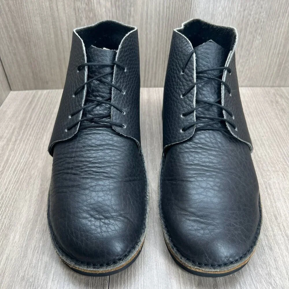 Irish Setter Men's Leather Lace Up Chukka Boots Size 9.5 Removable Insole Black
